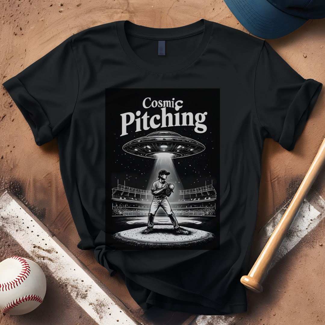 Cosmic Pitching Baseball