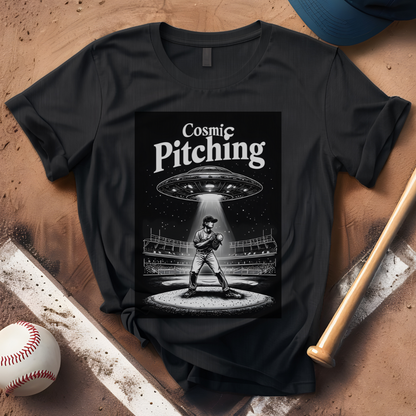 Cosmic Pitching Baseball