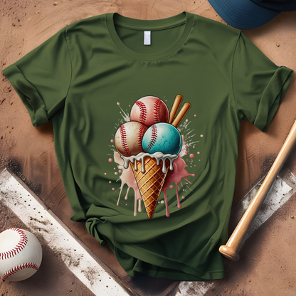 Baseball Ice Cream