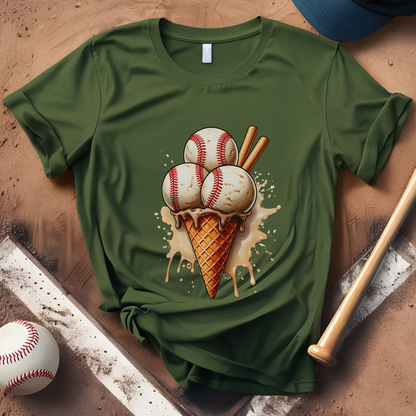 Baseball Ice Cream