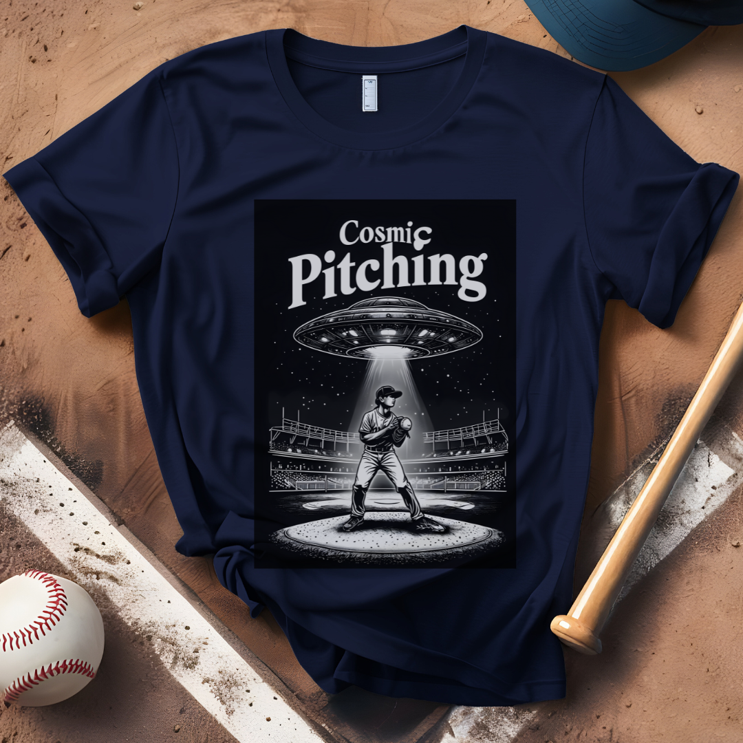 Cosmic Pitching Baseball