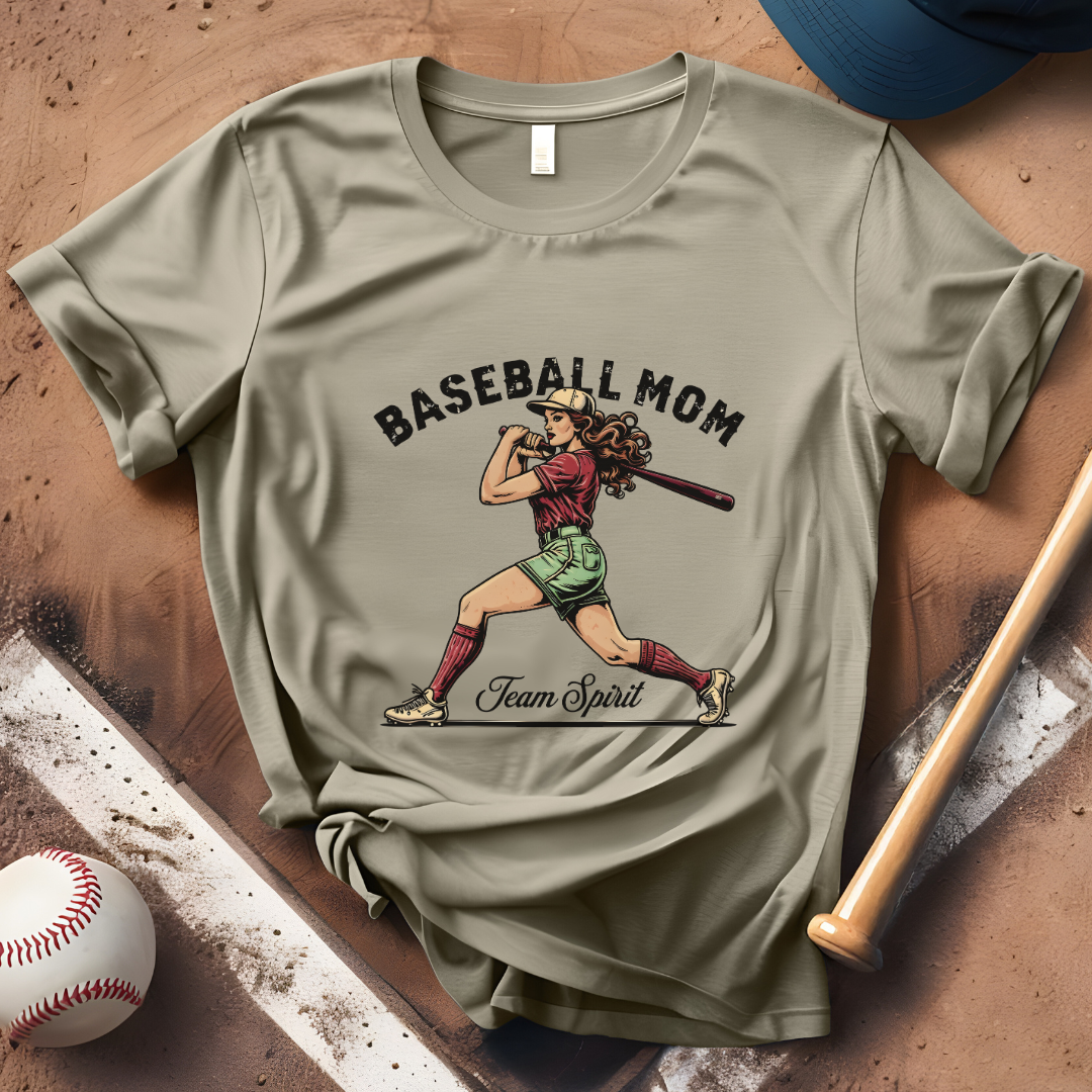 Vintage Baseball Mom